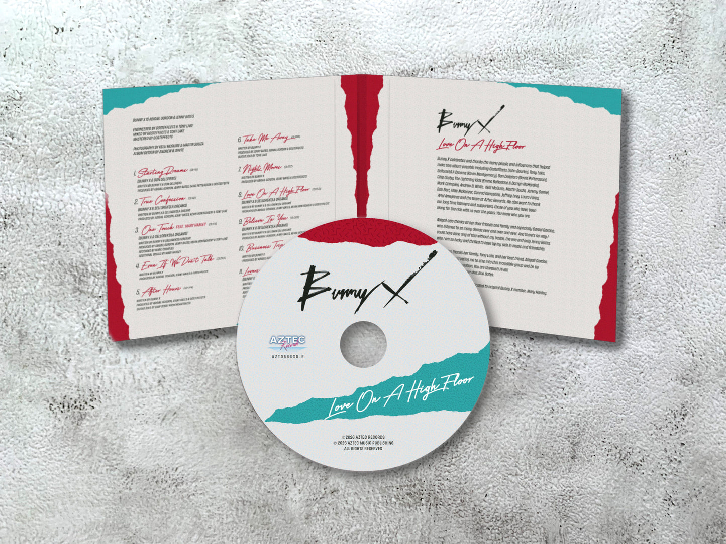 BUNNY X - Love On A High Floor - CD + Booklet (on-demand, see description)