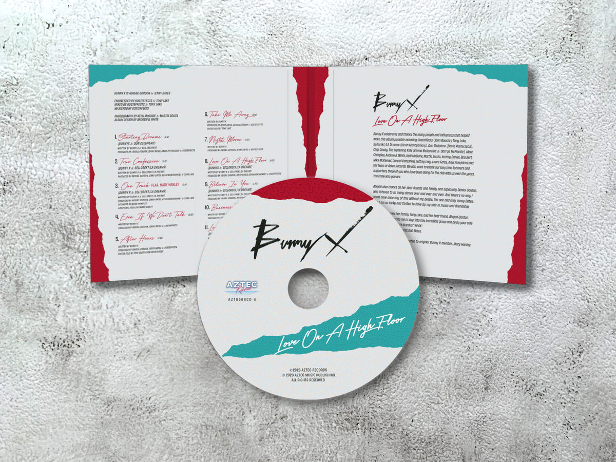 BUNNY X - Love On A High Floor - CD + Booklet (on-demand, see description)