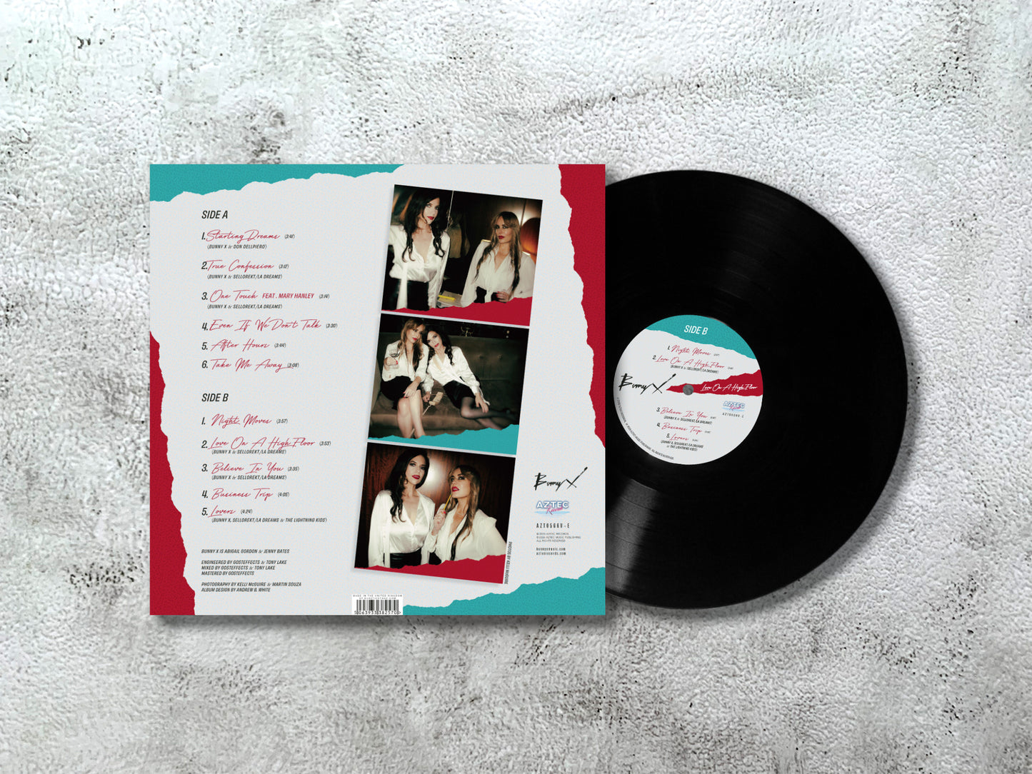 BUNNY X - Love On A High Floor - 12" VINYL + Booklet (on-demand, see description)