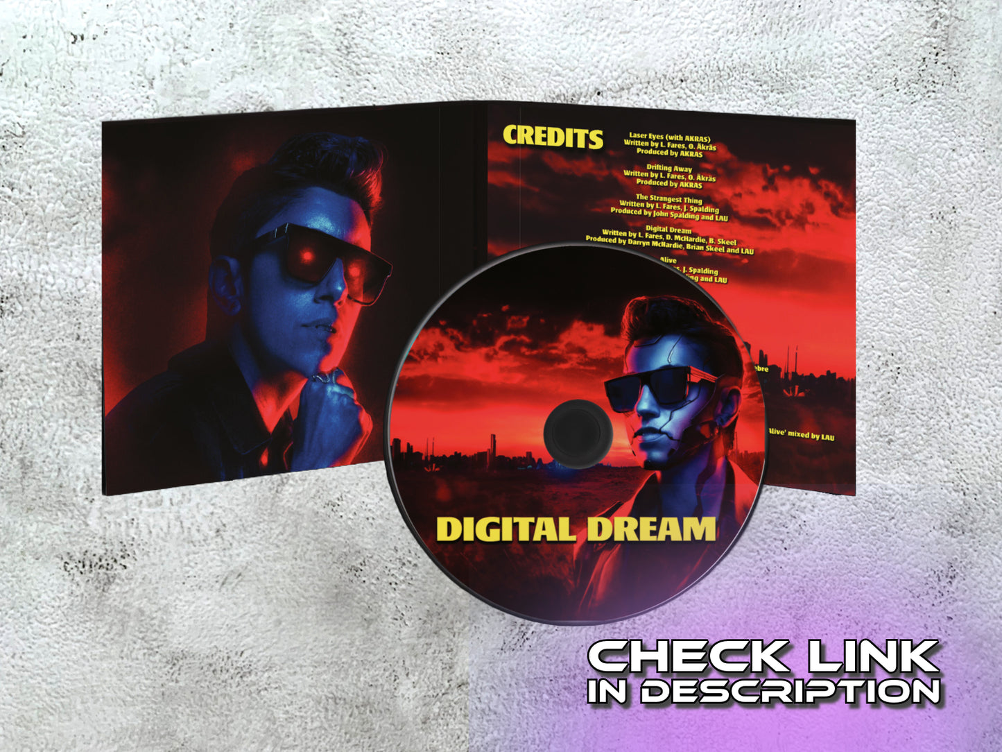 LAU - Digital Dream - CD-R (made-to-order, see description)