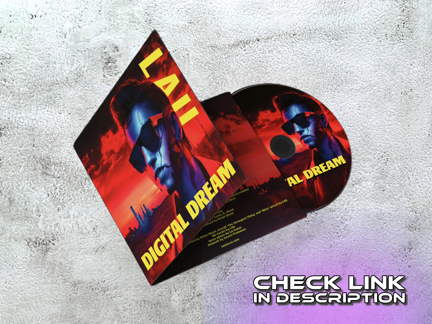 LAU - Digital Dream - CD-R (made-to-order, see description)