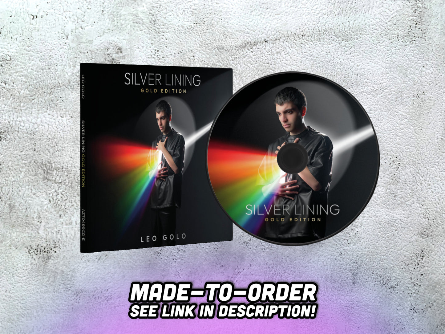 LEO GOLO - Silver Lining (Gold Edition) - CD-R (made-to-order, see description)