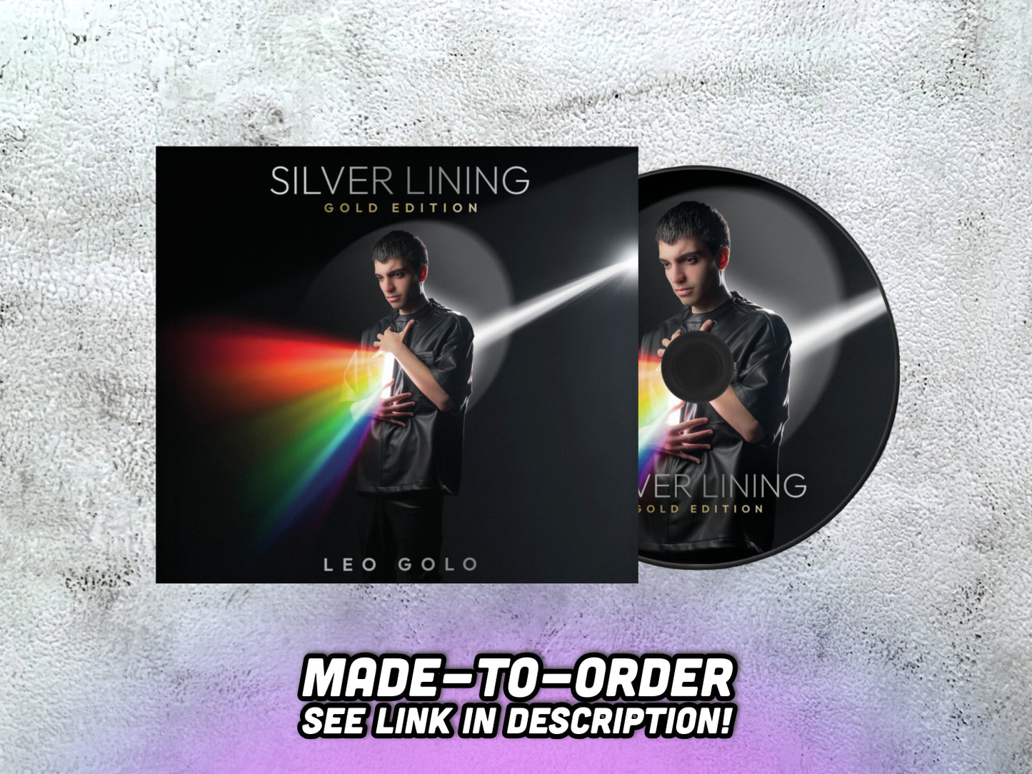 LEO GOLO - Silver Lining (Gold Edition) - CD-R (made-to-order, see description)