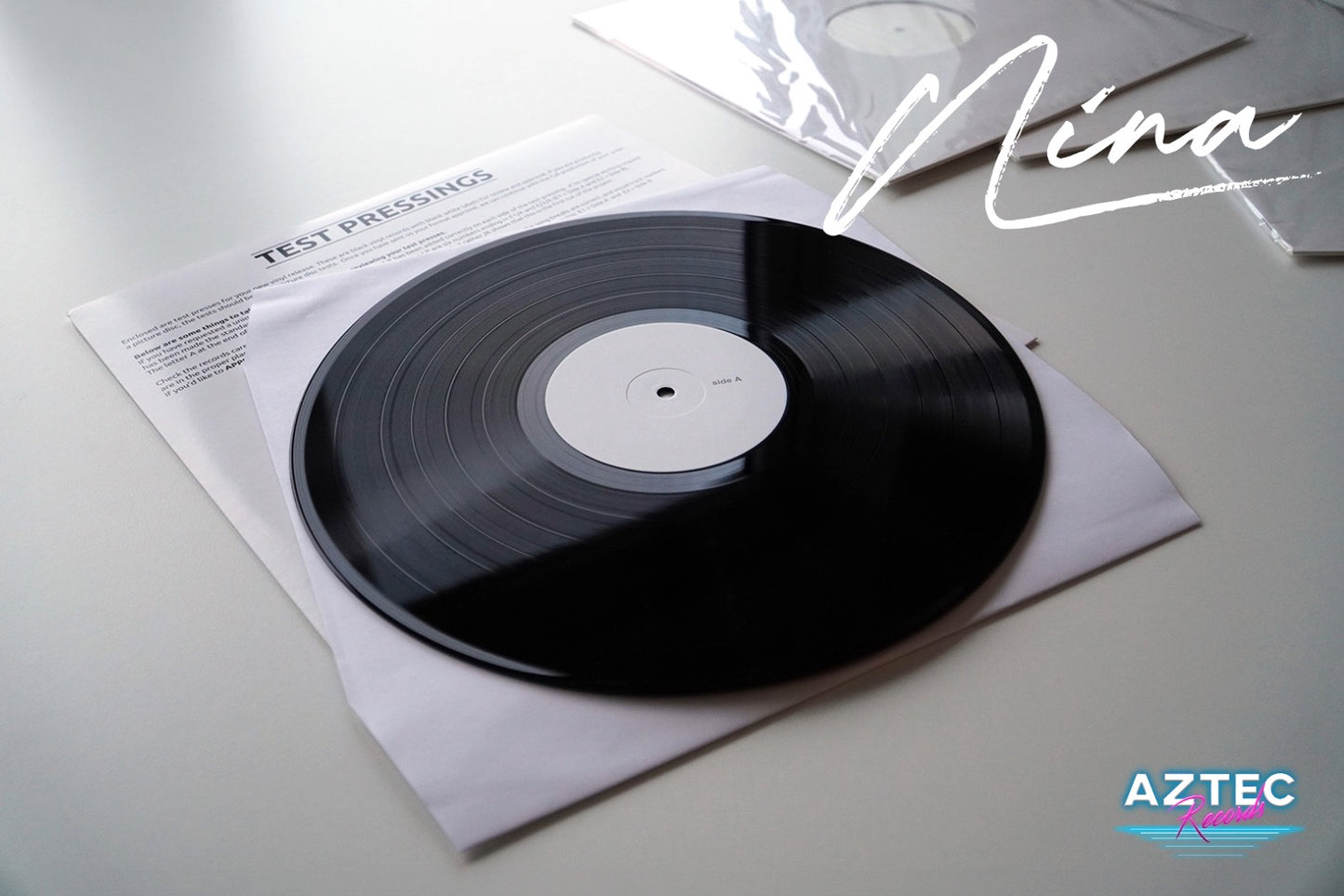NINA - Sleepwalking - Original TEST PRESSING 12" LP Black Vinyl (Limited Edition)