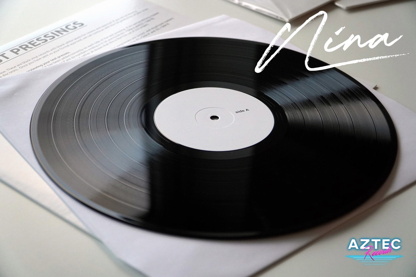 NINA - Sleepwalking - Original TEST PRESSING 12" LP Black Vinyl (Limited Edition)