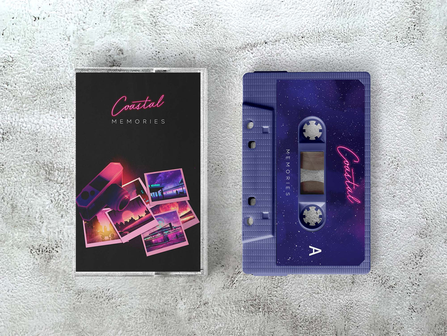 COASTAL - Memories - ROYAL PURPLE Cassette