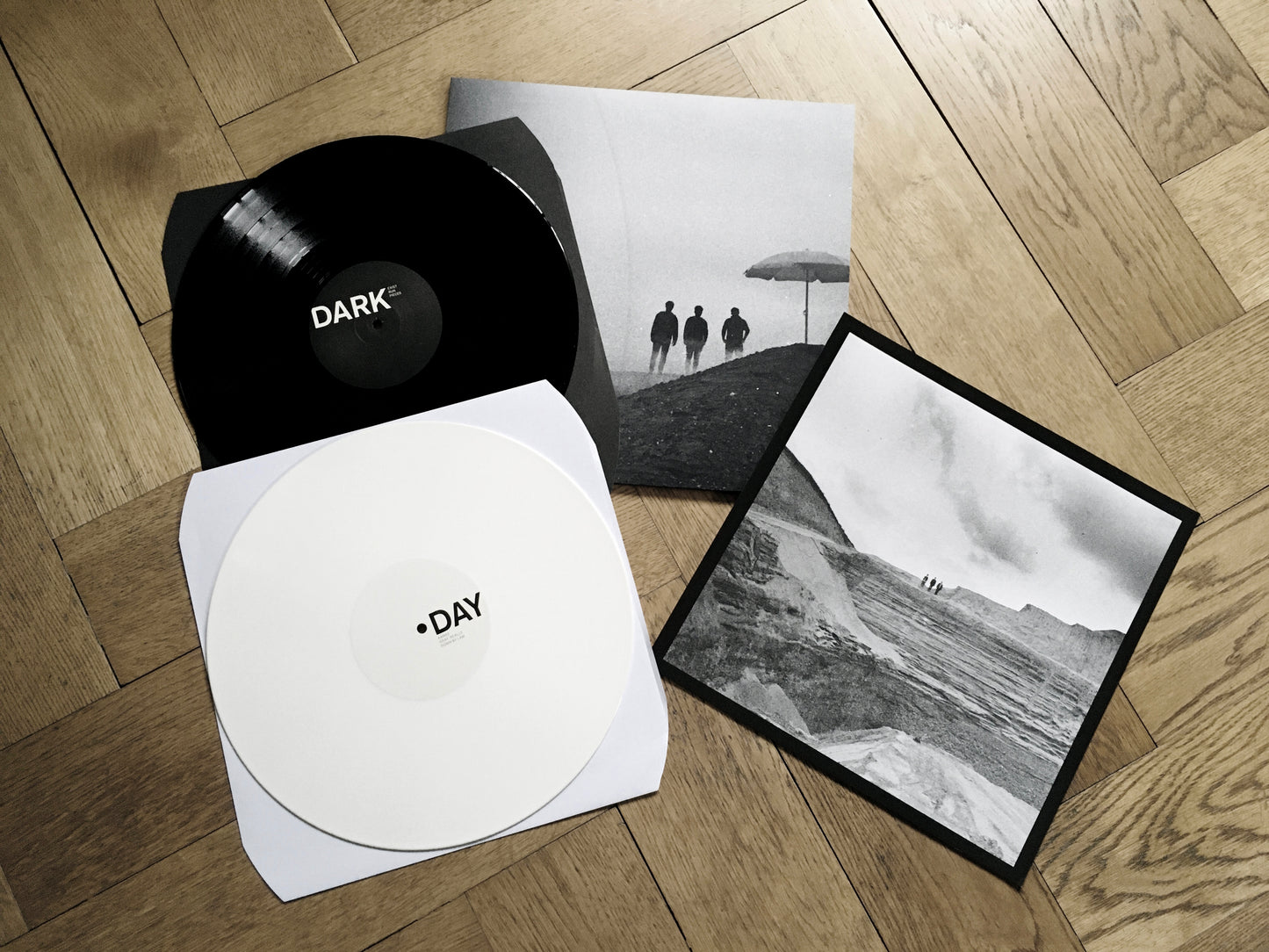 EUTROPIC - Dark Age Day Dream - 12" Heavy Duty BLACK/WHITE Double Vinyl