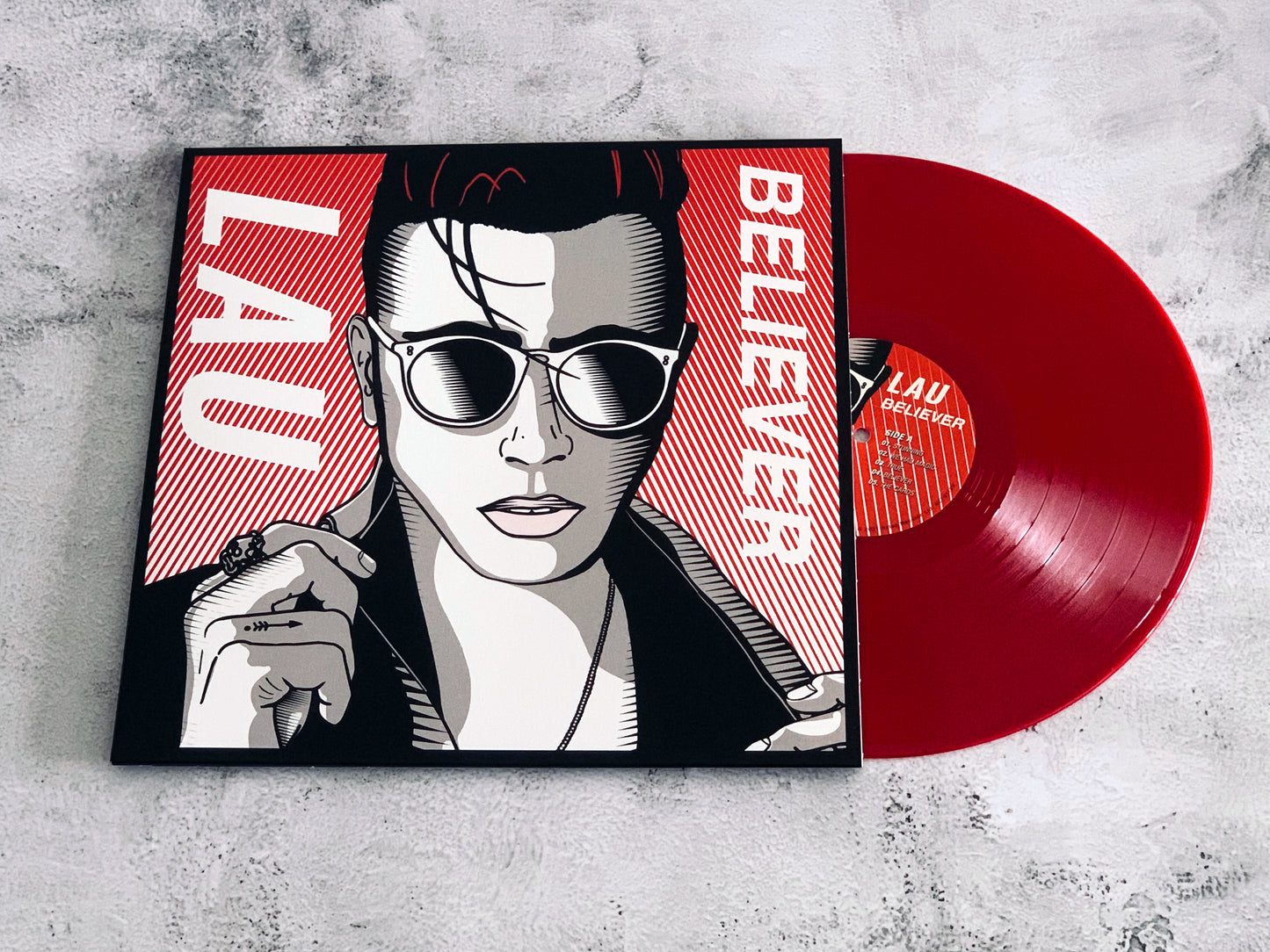 LAU - Believer - 12" Heavy Duty RED VINYL