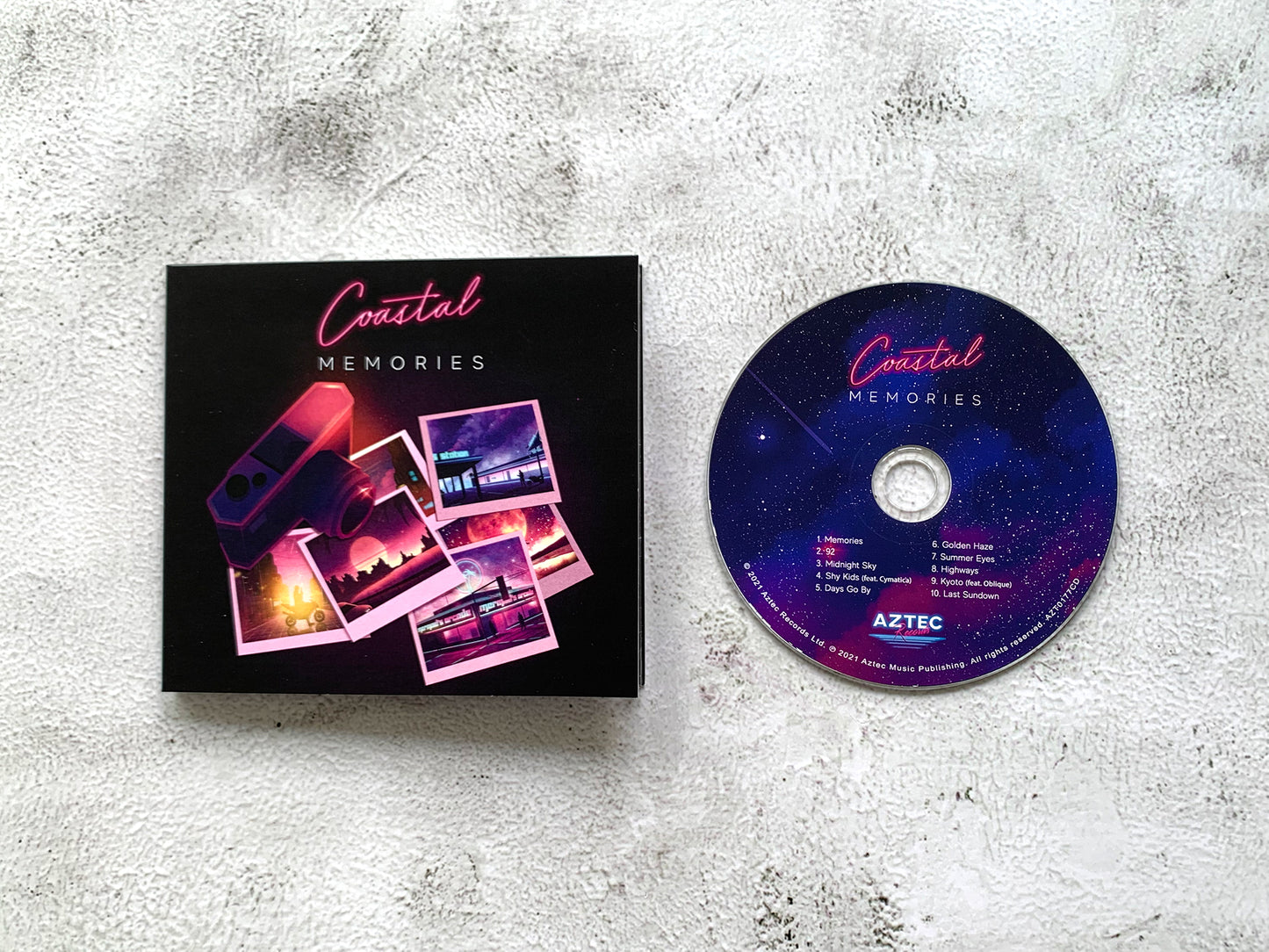 COASTAL - Memories - CD-R (Reissue!)