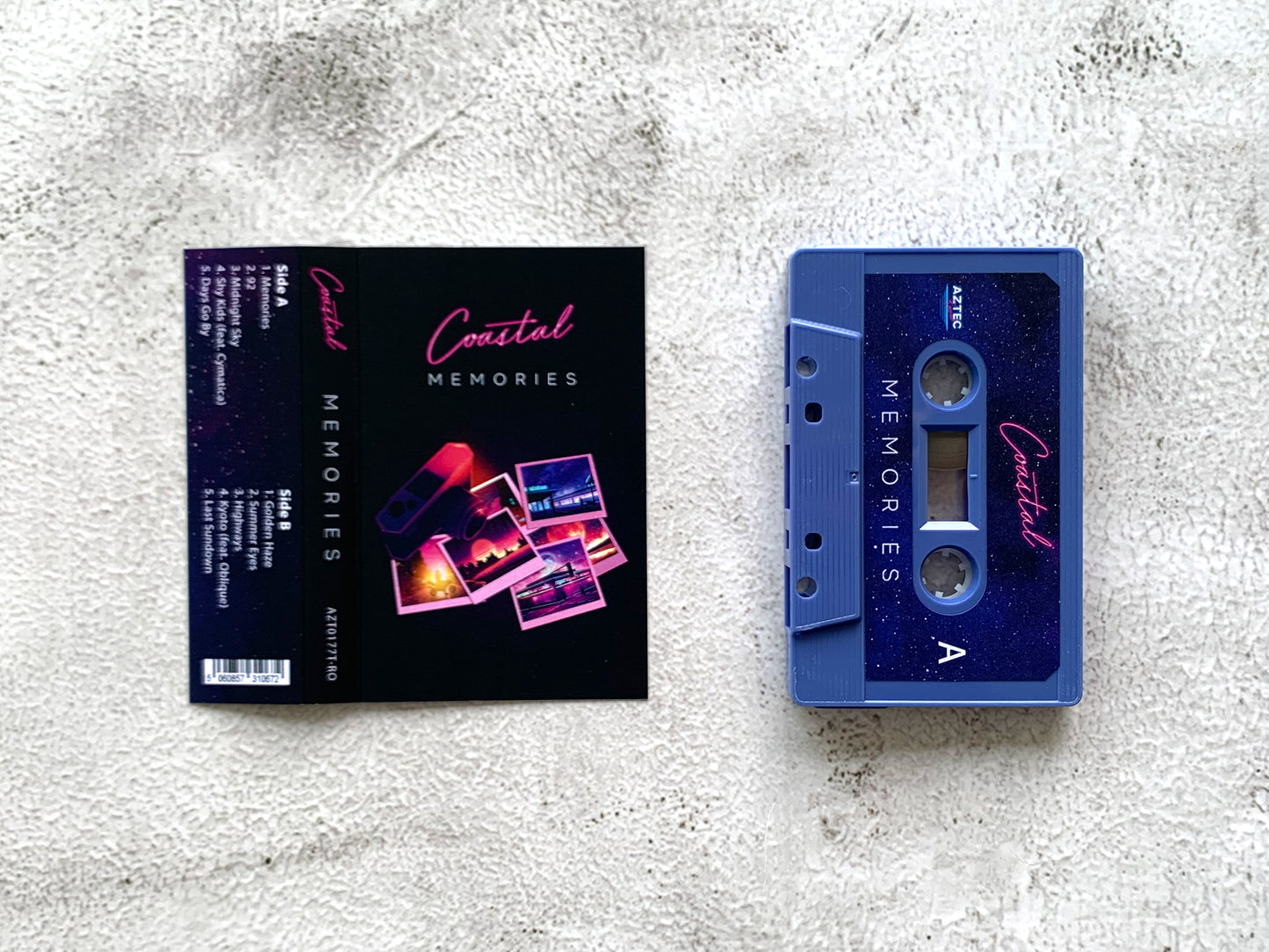 COASTAL - Memories - ROYAL PURPLE Cassette