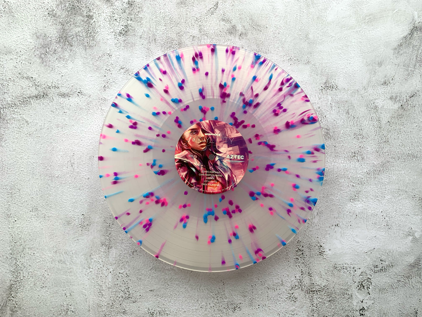 MORPHOICE - Vinyl City - 12" Heavy Duty Splatter Effect VINYL