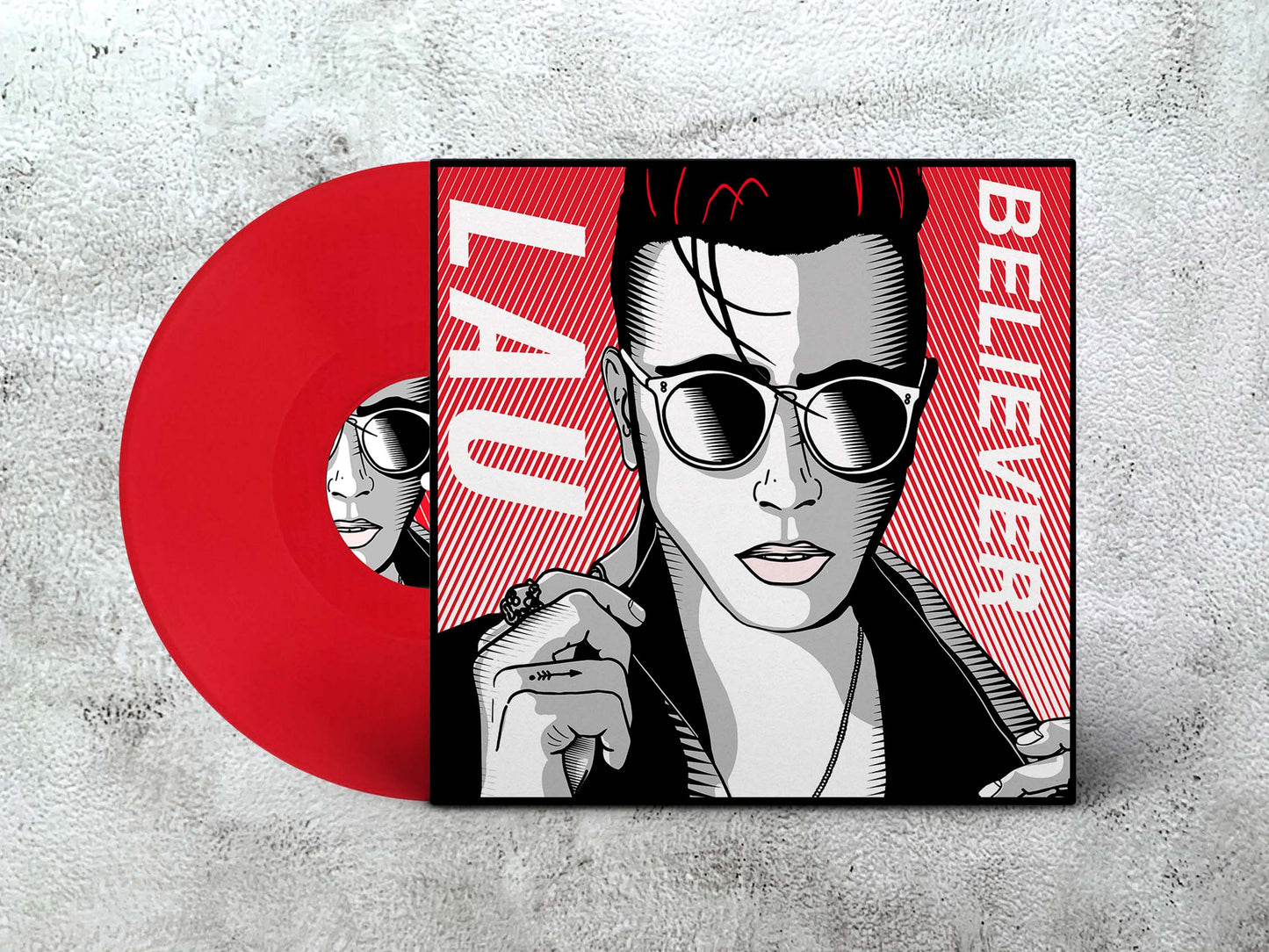 LAU - Believer - 12" Heavy Duty RED VINYL