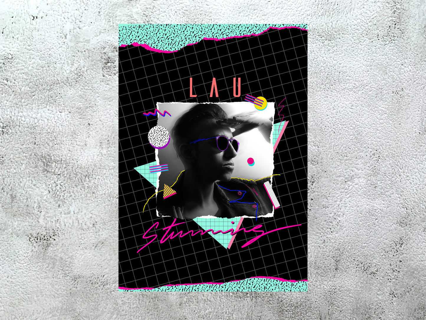 LAU - Stunning Poster Print A2 (Gloss) 130gsm