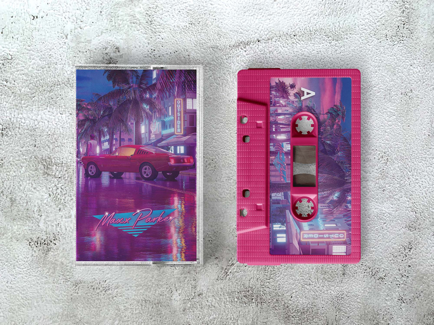 MAXX PARKER - Outsider - HOT PINK Cassette