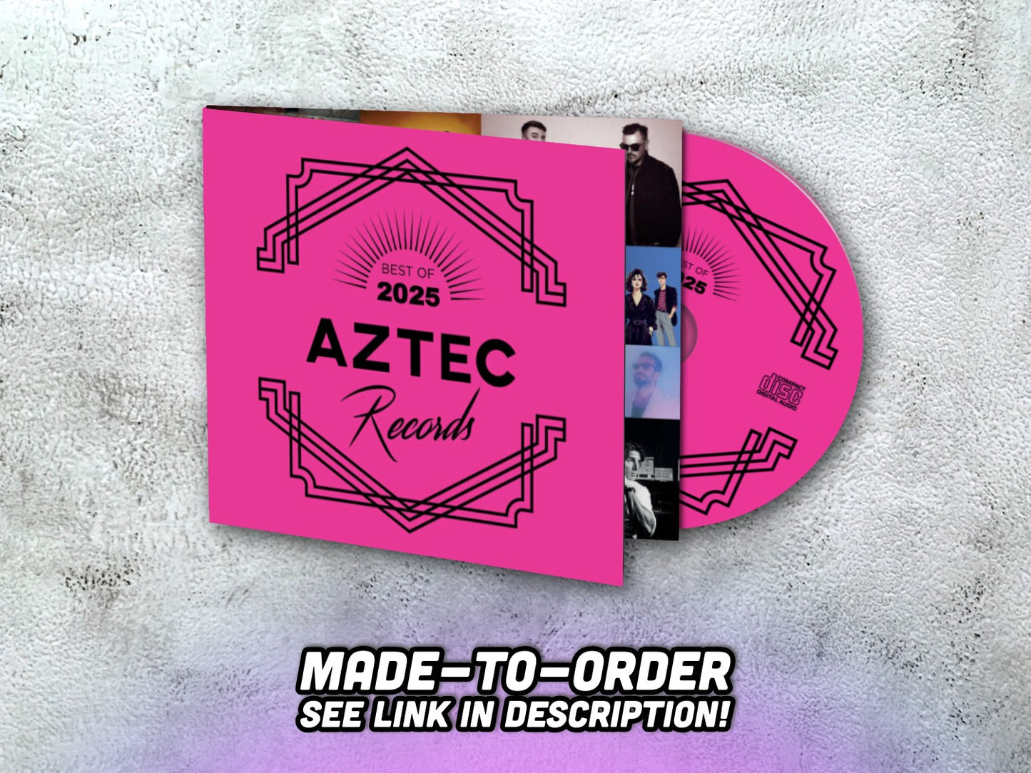 AZTEC RECORDS BEST OF 2025 - CD-R (made-to-order, see description)