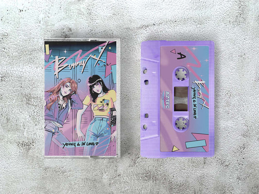 BUNNY X - Young & In Love - RECYCLED PURPLE Cassette