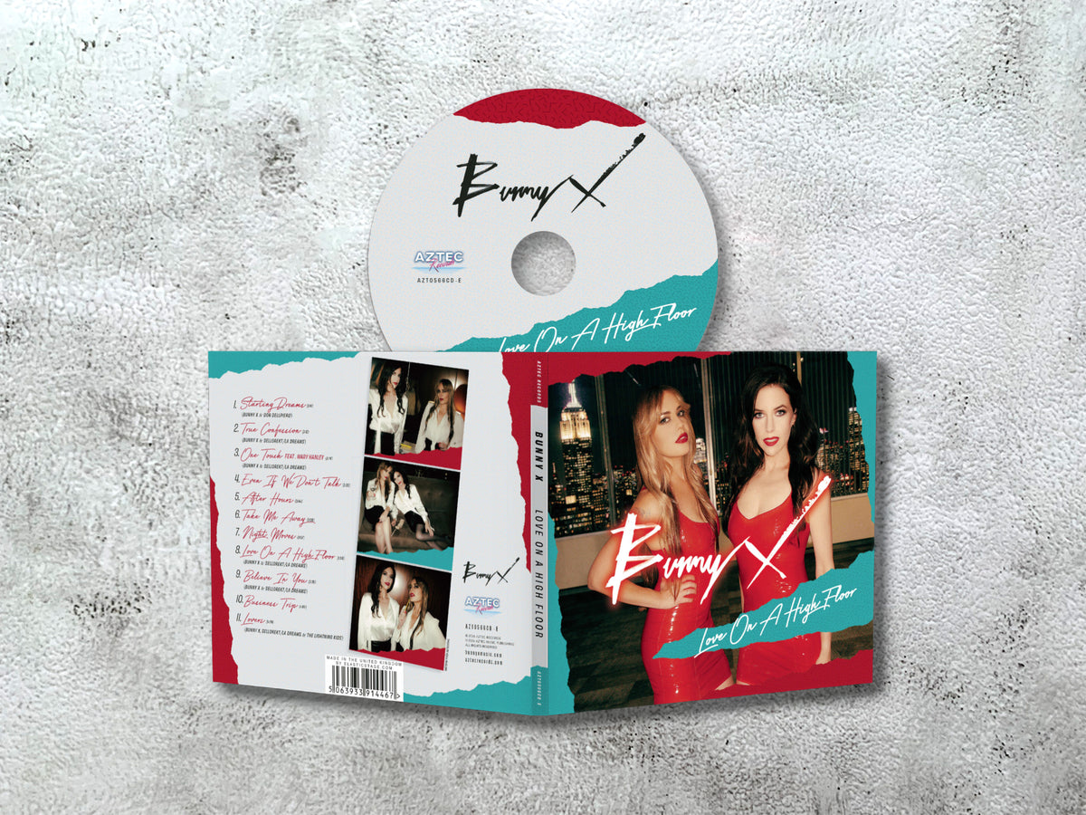 BUNNY X - Love On A High Floor - CD + Booklet (on-demand, see description)