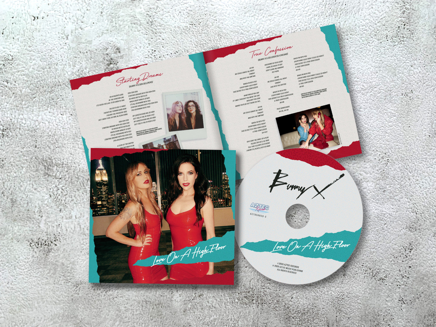 BUNNY X - Love On A High Floor - CD + Booklet (on-demand, see description)