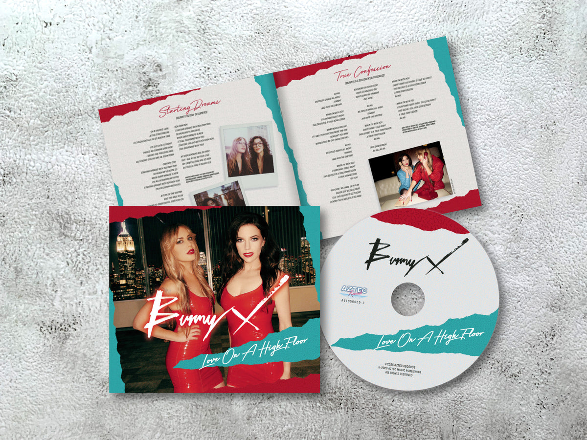 BUNNY X - Love On A High Floor - CD + Booklet (on-demand, see description)
