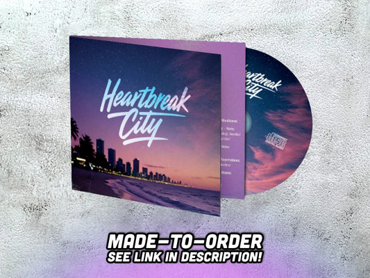 HEARTBREAK CITY - Heartbreak City - CD-R (made-to-order, see description)