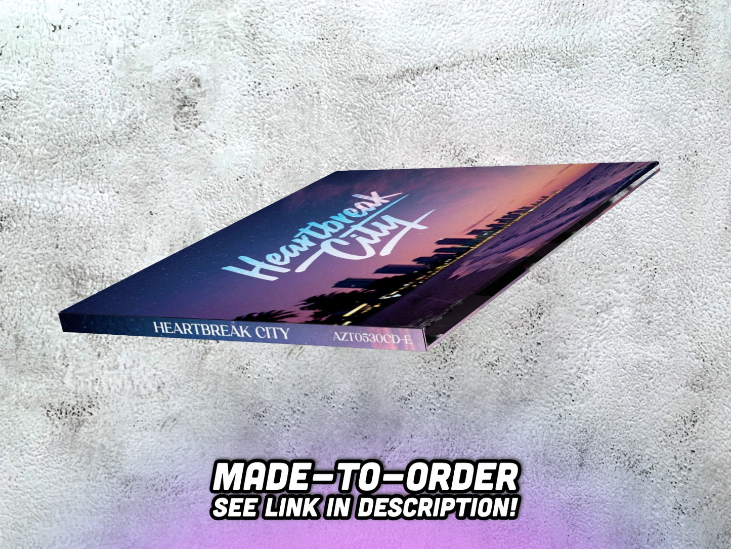 HEARTBREAK CITY - Heartbreak City - CD-R (made-to-order, see description)