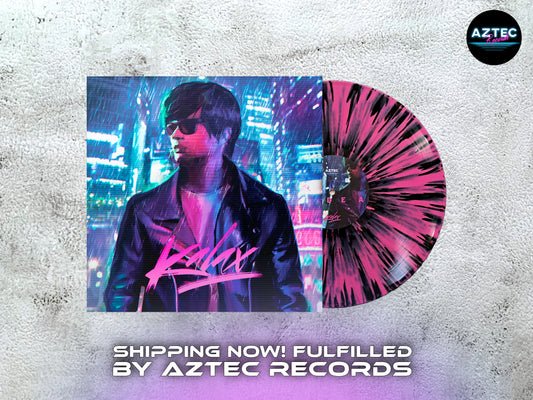 KALAX - Kalax - 12" Heavy Duty HOT PINK SPLATTER EFFECT VINYL