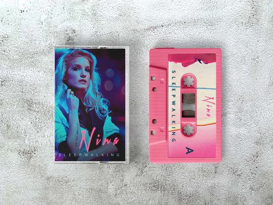 NINA - Sleepwalking - BABY PINK Cassette