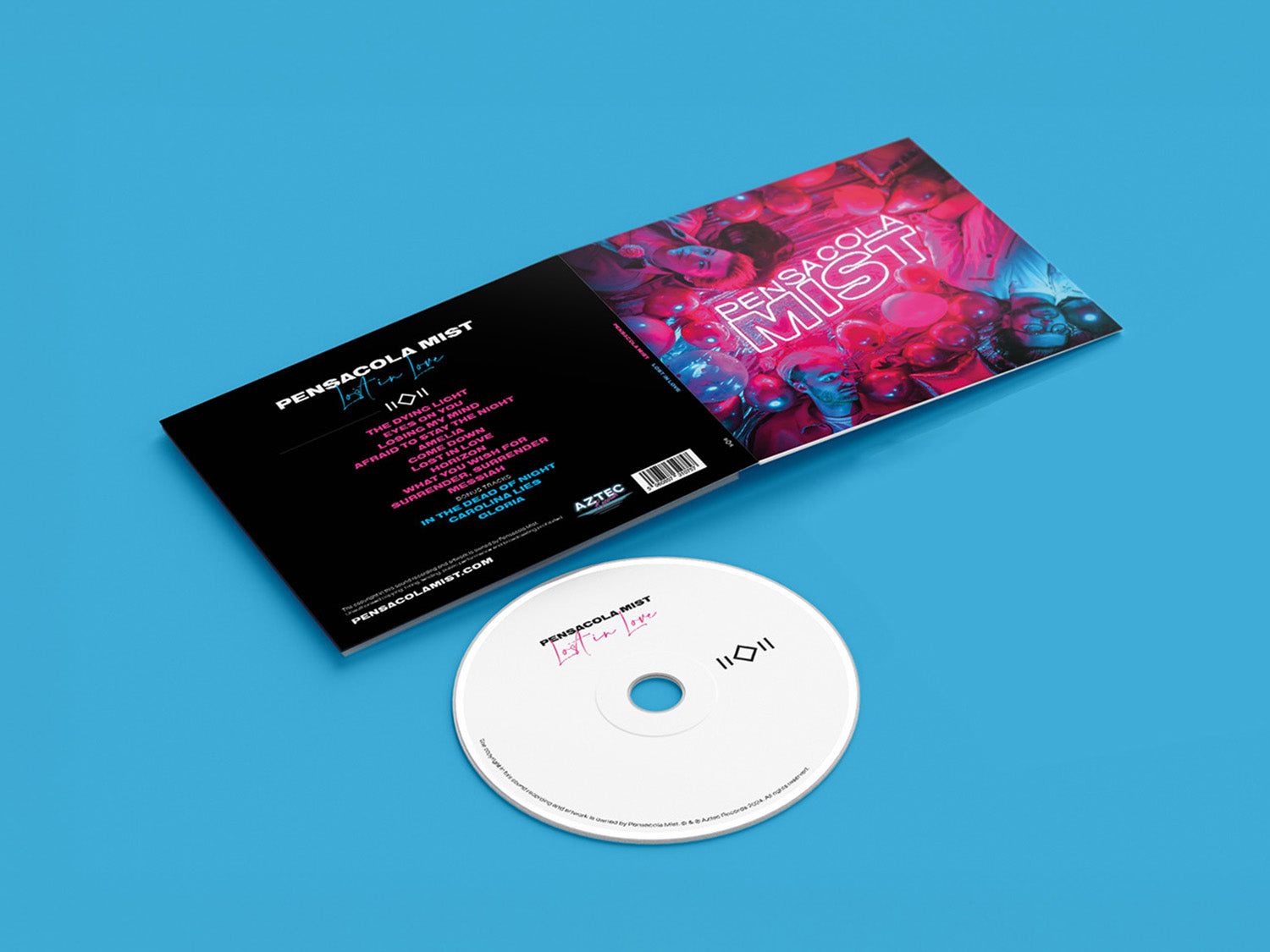 PENSACOLA MIST - Lost In Love (Deluxe Edition) - CD-R (PRE-ORDER ...