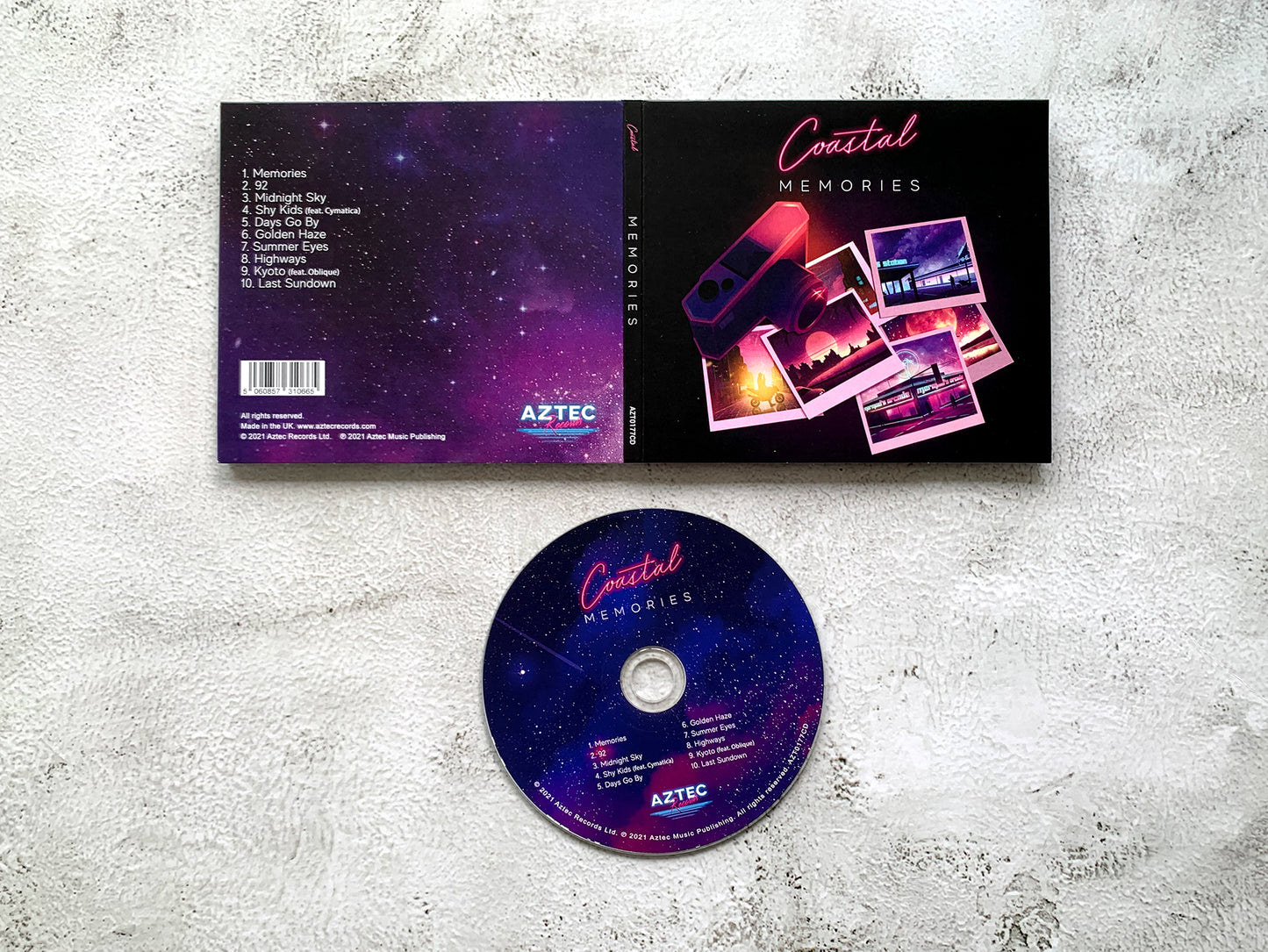 COASTAL - Memories - CD-R