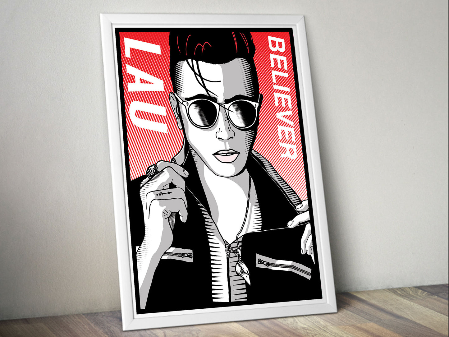 LAU - Believer Poster Print A2 (Gloss) 130gsm