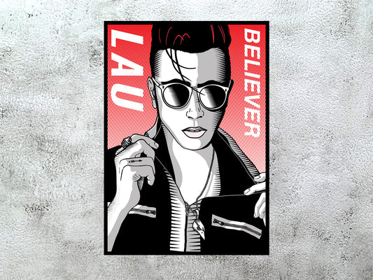 LAU - Believer Poster Print A2 (Gloss) 130gsm