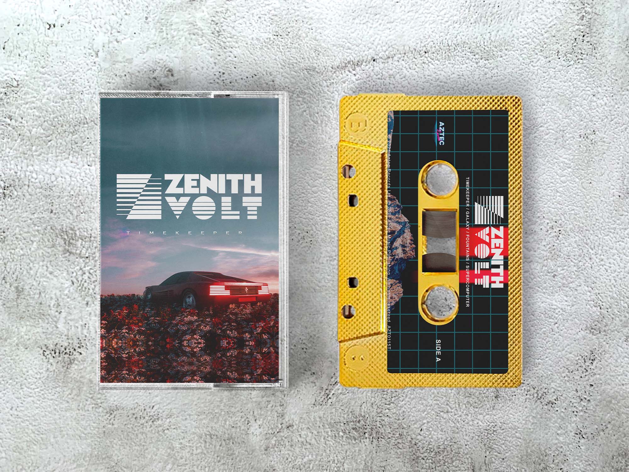 Zenith Aztec ZENITH VOLT - Timekeeper - GOLD Cassette – Aztec Records